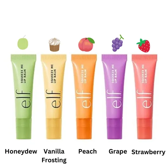 Elf Cosmetics Squeeze Me Lip Balm (grape) -6g